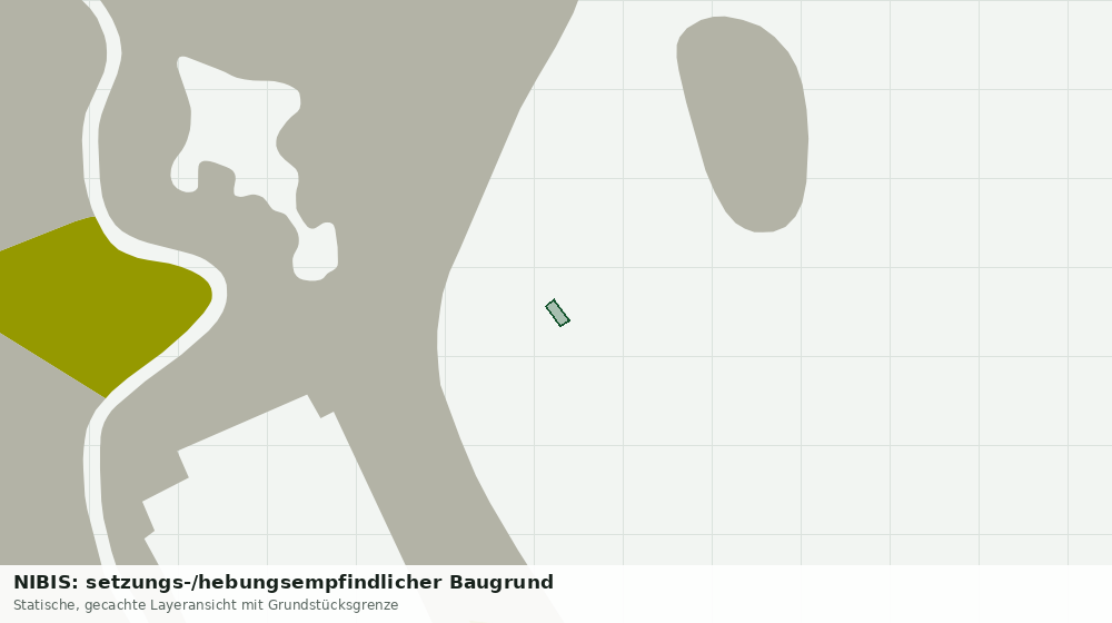 Statische Kartenansicht: NIBIS: setzungs-/hebungsempfindlicher Baugrund