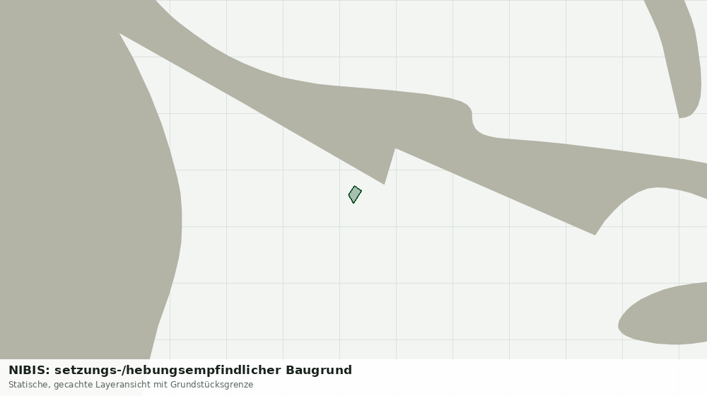 Statische Kartenansicht: NIBIS: setzungs-/hebungsempfindlicher Baugrund