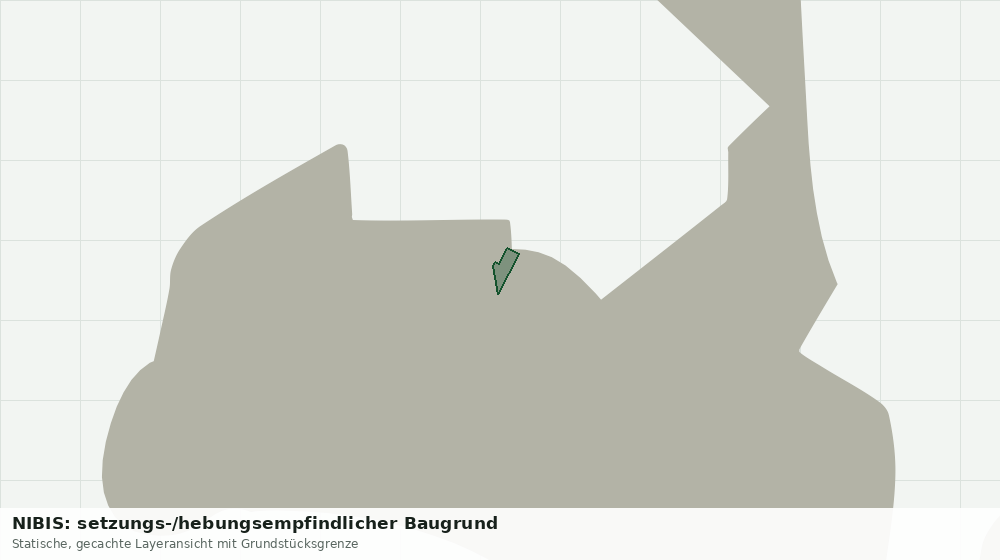 Statische Kartenansicht: NIBIS: setzungs-/hebungsempfindlicher Baugrund