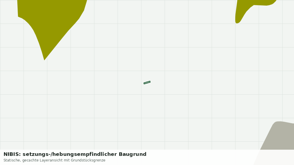Statische Kartenansicht: NIBIS: setzungs-/hebungsempfindlicher Baugrund