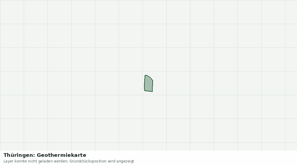 Statische Kartenansicht: Thüringen: Geothermiekarte