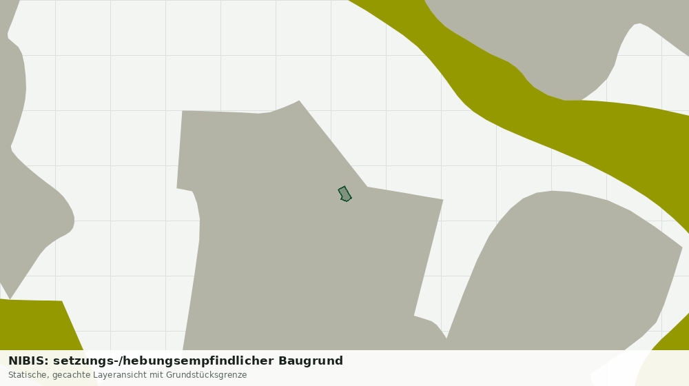 Statische Kartenansicht: NIBIS: setzungs-/hebungsempfindlicher Baugrund
