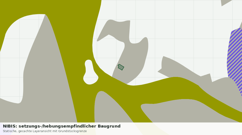 Statische Kartenansicht: NIBIS: setzungs-/hebungsempfindlicher Baugrund