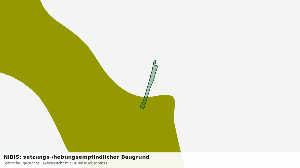 Statische Kartenansicht: NIBIS: setzungs-/hebungsempfindlicher Baugrund