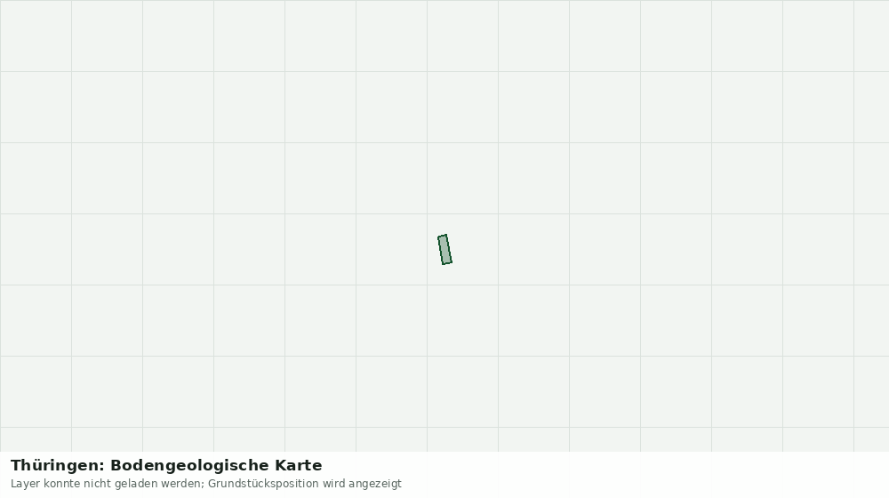Statische Kartenansicht: Thüringen: Bodengeologische Karte