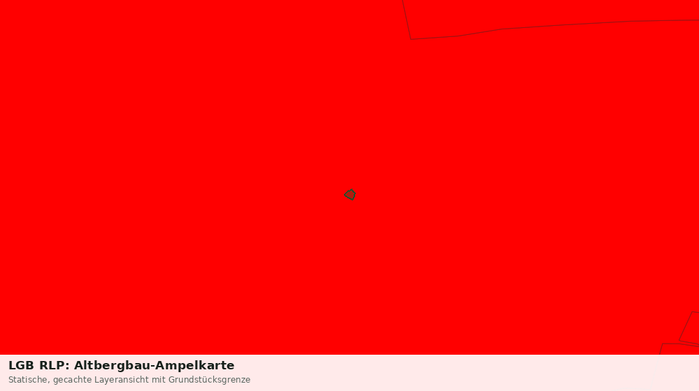 Statische Kartenansicht: LGB RLP: Altbergbau-Ampelkarte