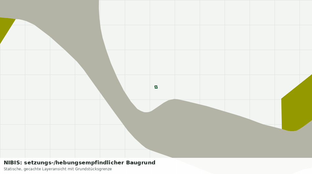 Statische Kartenansicht: NIBIS: setzungs-/hebungsempfindlicher Baugrund
