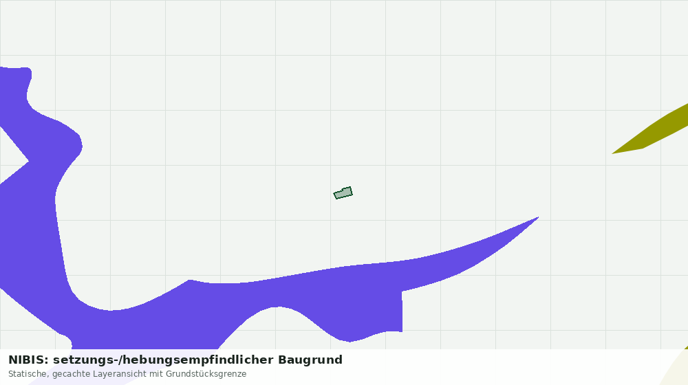 Statische Kartenansicht: NIBIS: setzungs-/hebungsempfindlicher Baugrund