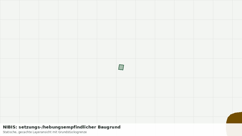 Statische Kartenansicht: NIBIS: setzungs-/hebungsempfindlicher Baugrund