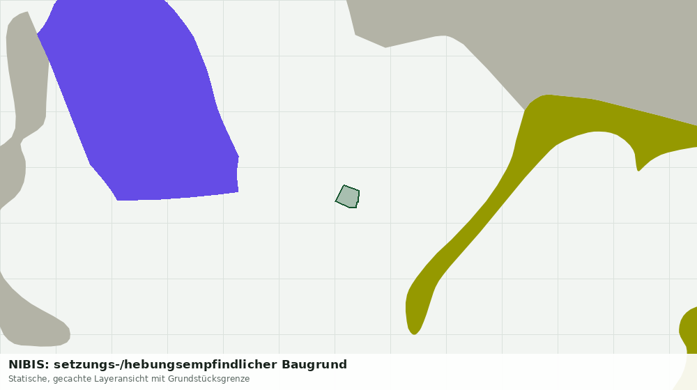 Statische Kartenansicht: NIBIS: setzungs-/hebungsempfindlicher Baugrund