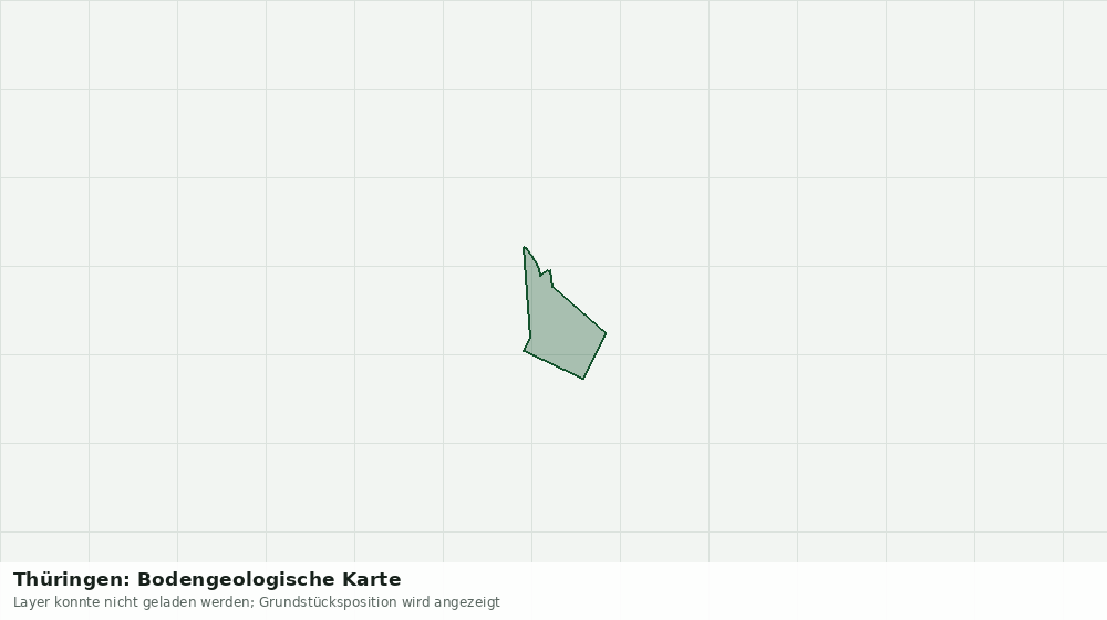 Statische Kartenansicht: Thüringen: Bodengeologische Karte