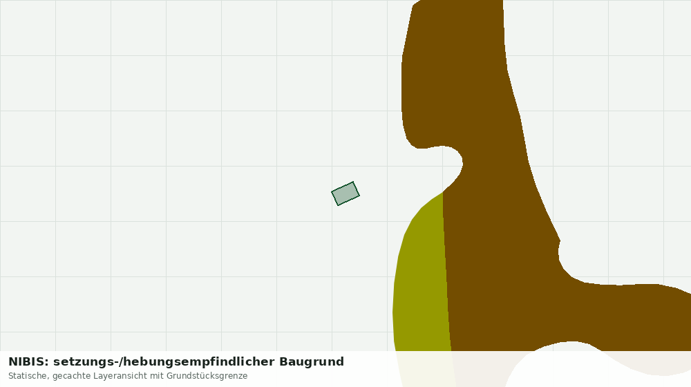 Statische Kartenansicht: NIBIS: setzungs-/hebungsempfindlicher Baugrund