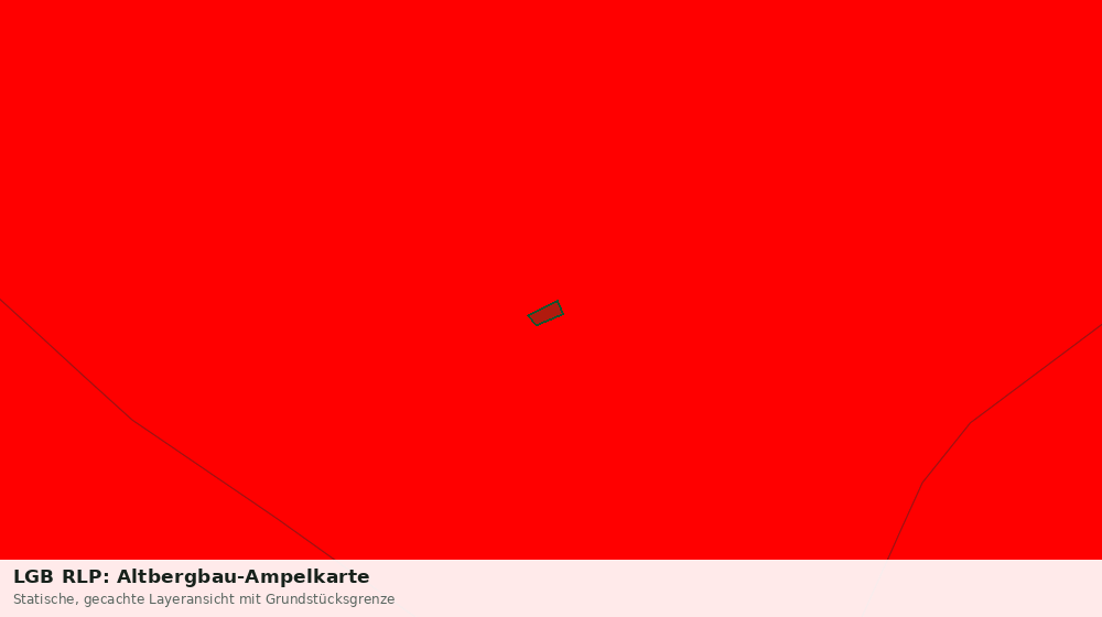 Statische Kartenansicht: LGB RLP: Altbergbau-Ampelkarte