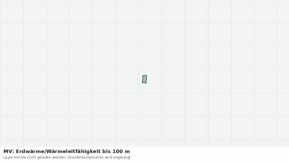 Statische Kartenansicht: MV: Erdwärme/Wärmeleitfähigkeit bis 100 m