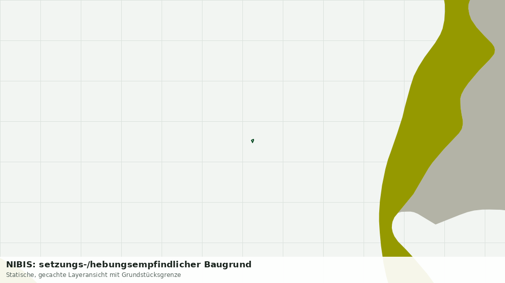 Statische Kartenansicht: NIBIS: setzungs-/hebungsempfindlicher Baugrund