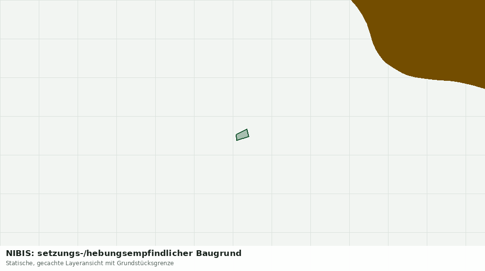Statische Kartenansicht: NIBIS: setzungs-/hebungsempfindlicher Baugrund