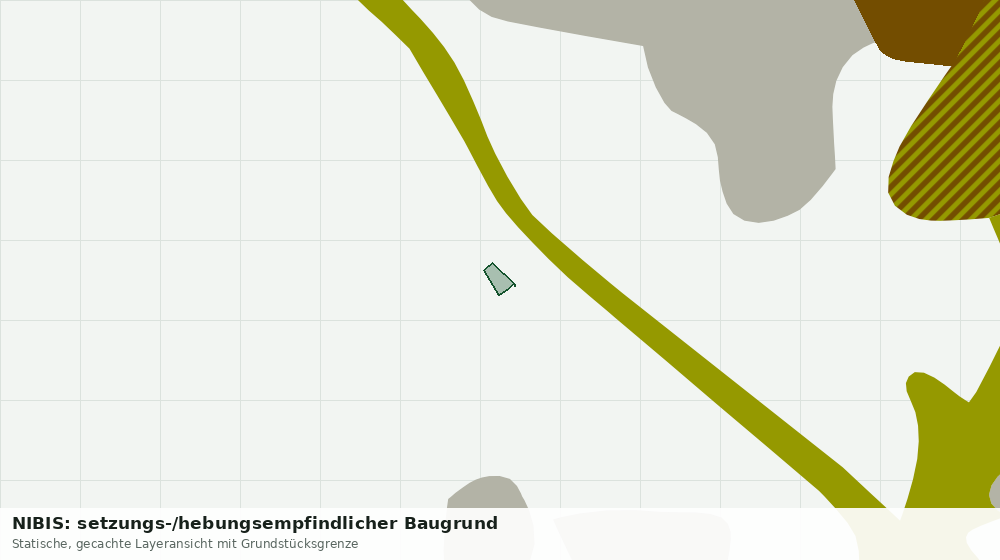 Statische Kartenansicht: NIBIS: setzungs-/hebungsempfindlicher Baugrund