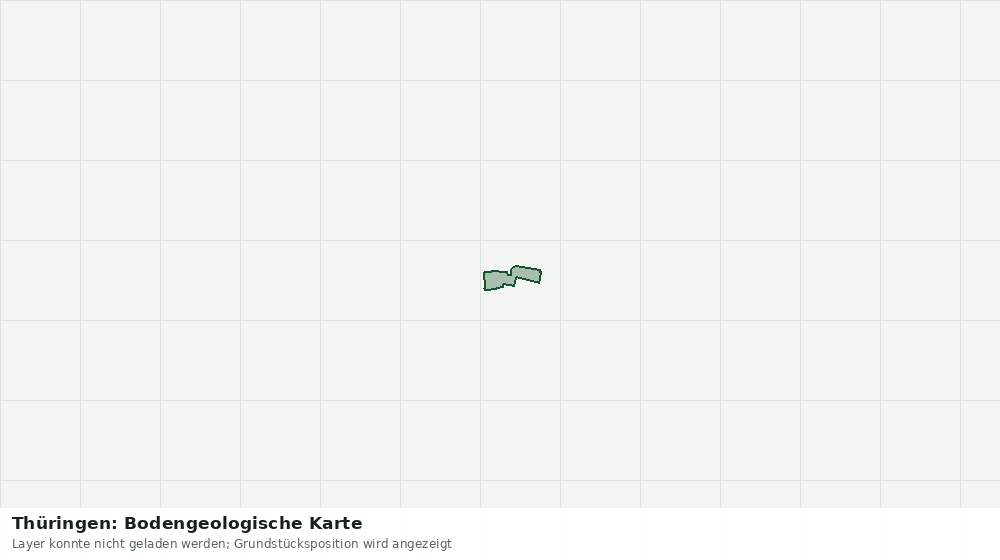 Statische Kartenansicht: Thüringen: Bodengeologische Karte
