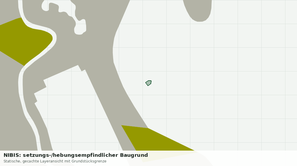Statische Kartenansicht: NIBIS: setzungs-/hebungsempfindlicher Baugrund