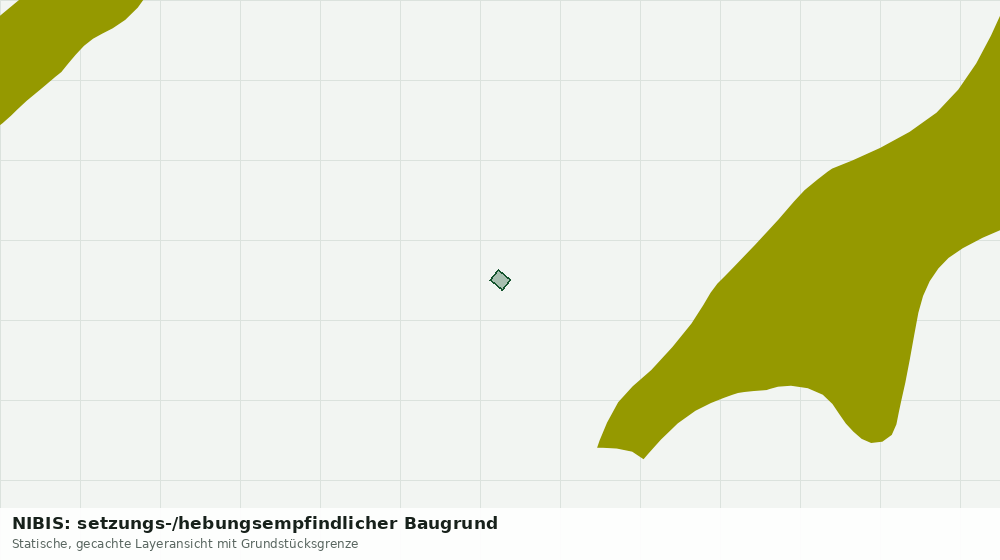 Statische Kartenansicht: NIBIS: setzungs-/hebungsempfindlicher Baugrund