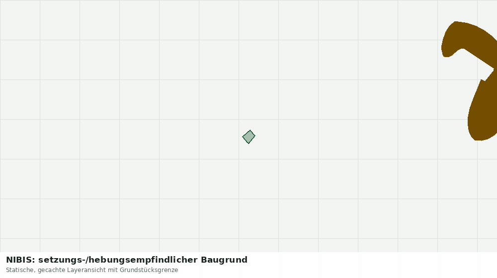 Statische Kartenansicht: NIBIS: setzungs-/hebungsempfindlicher Baugrund
