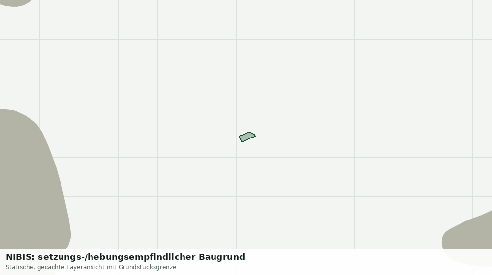 Statische Kartenansicht: NIBIS: setzungs-/hebungsempfindlicher Baugrund