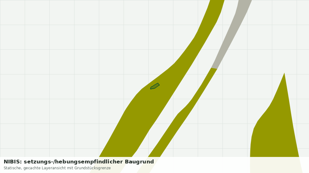 Statische Kartenansicht: NIBIS: setzungs-/hebungsempfindlicher Baugrund