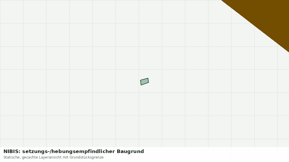 Statische Kartenansicht: NIBIS: setzungs-/hebungsempfindlicher Baugrund