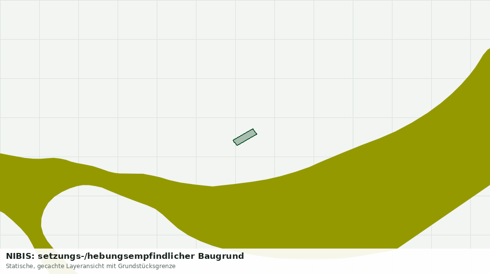 Statische Kartenansicht: NIBIS: setzungs-/hebungsempfindlicher Baugrund