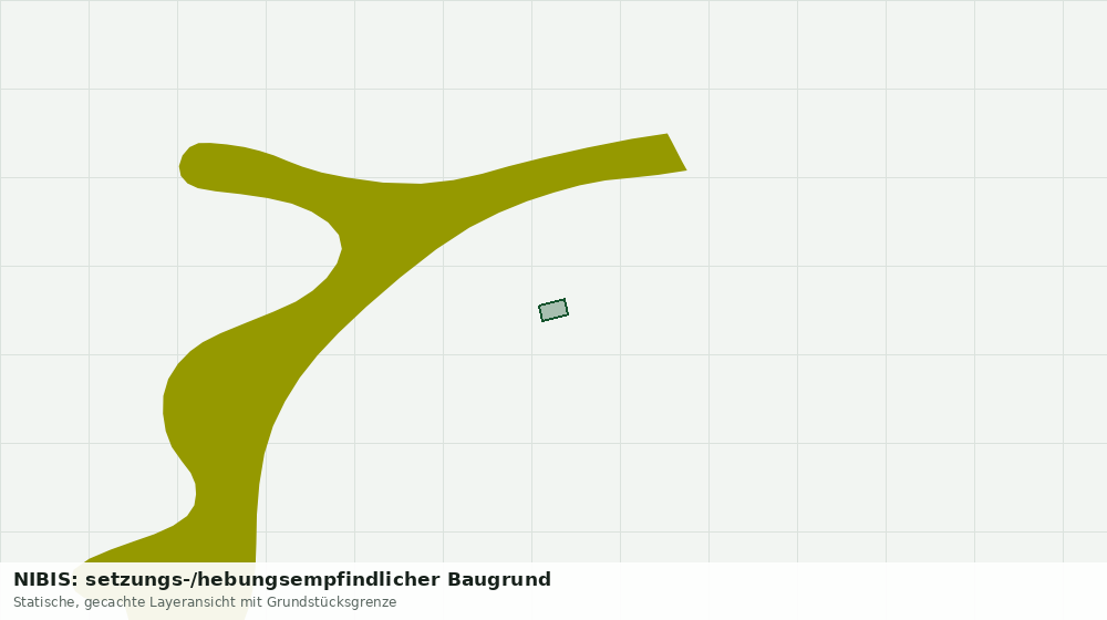 Statische Kartenansicht: NIBIS: setzungs-/hebungsempfindlicher Baugrund