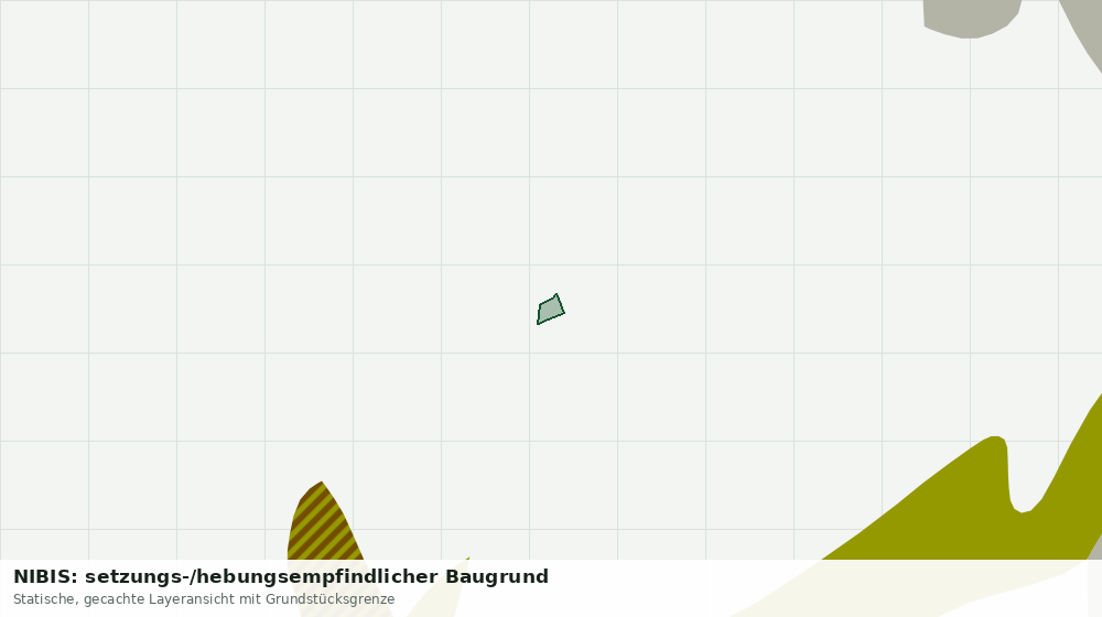Statische Kartenansicht: NIBIS: setzungs-/hebungsempfindlicher Baugrund