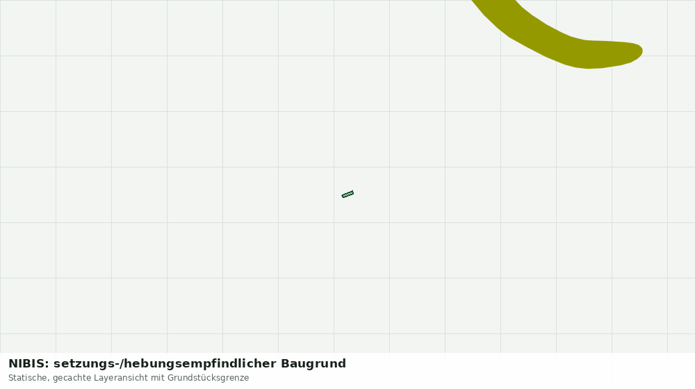 Statische Kartenansicht: NIBIS: setzungs-/hebungsempfindlicher Baugrund