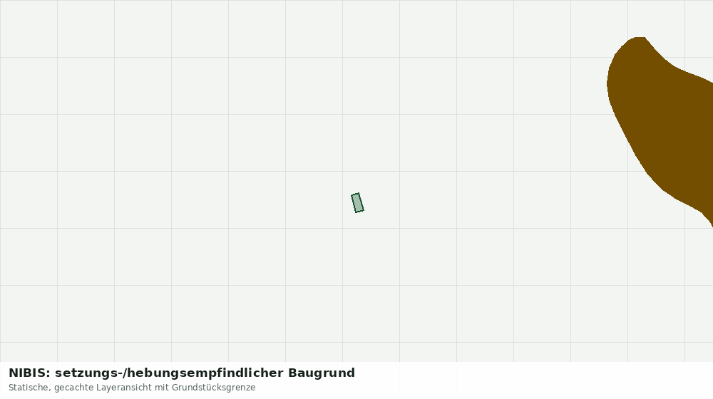 Statische Kartenansicht: NIBIS: setzungs-/hebungsempfindlicher Baugrund