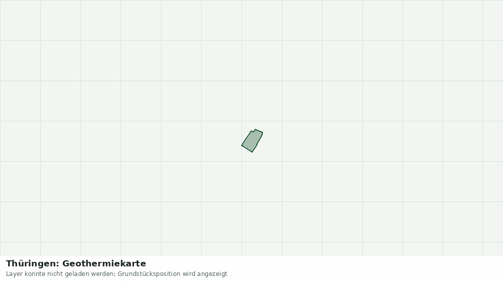 Statische Kartenansicht: Thüringen: Geothermiekarte