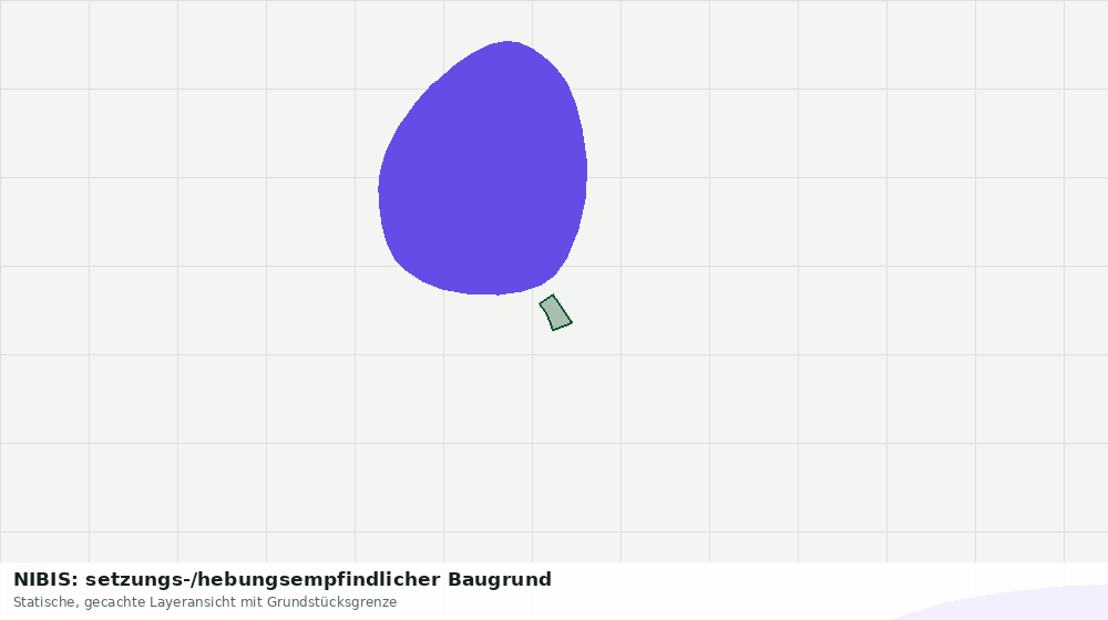 Statische Kartenansicht: NIBIS: setzungs-/hebungsempfindlicher Baugrund