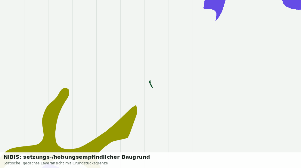 Statische Kartenansicht: NIBIS: setzungs-/hebungsempfindlicher Baugrund