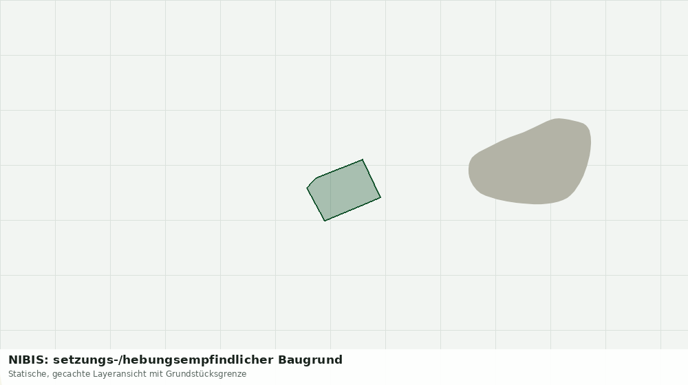 Statische Kartenansicht: NIBIS: setzungs-/hebungsempfindlicher Baugrund