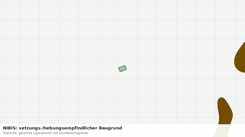 Statische Kartenansicht: NIBIS: setzungs-/hebungsempfindlicher Baugrund