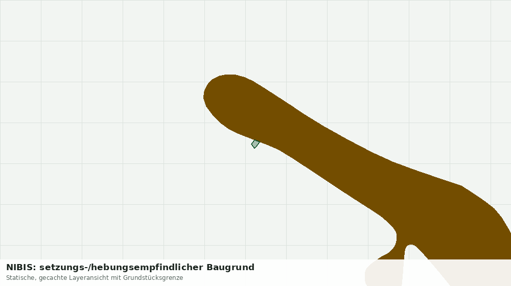 Statische Kartenansicht: NIBIS: setzungs-/hebungsempfindlicher Baugrund