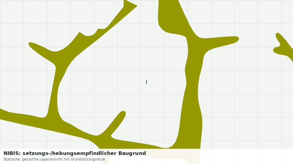 Statische Kartenansicht: NIBIS: setzungs-/hebungsempfindlicher Baugrund