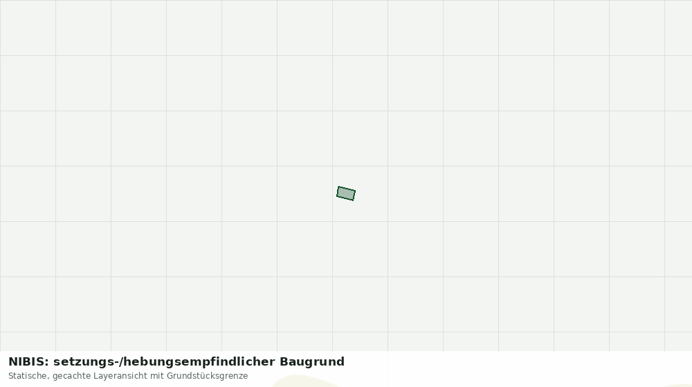 Statische Kartenansicht: NIBIS: setzungs-/hebungsempfindlicher Baugrund