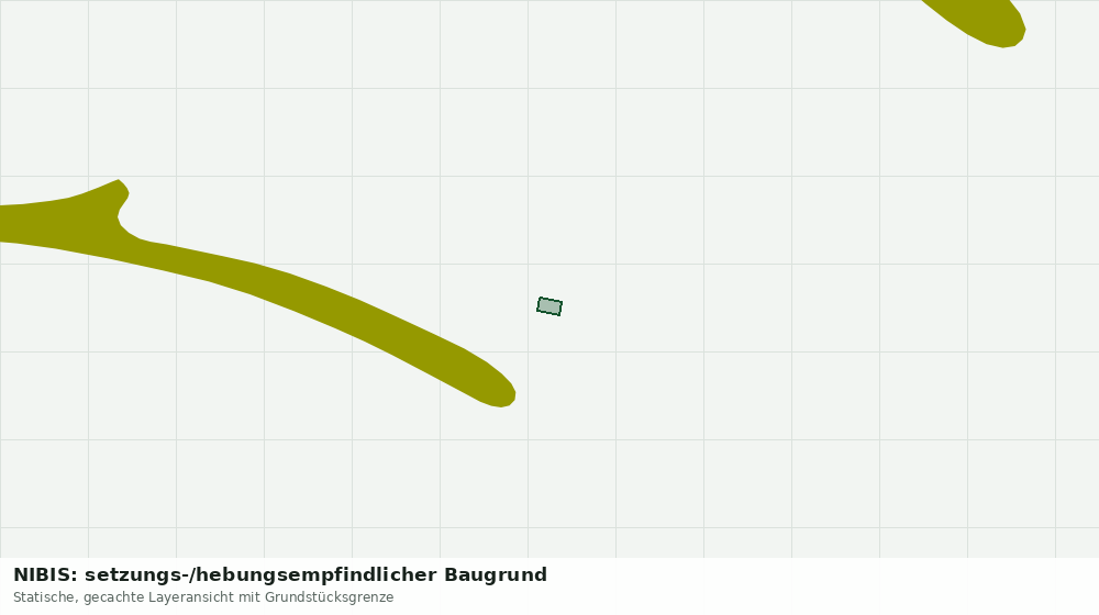 Statische Kartenansicht: NIBIS: setzungs-/hebungsempfindlicher Baugrund