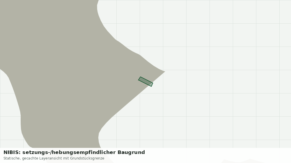 Statische Kartenansicht: NIBIS: setzungs-/hebungsempfindlicher Baugrund