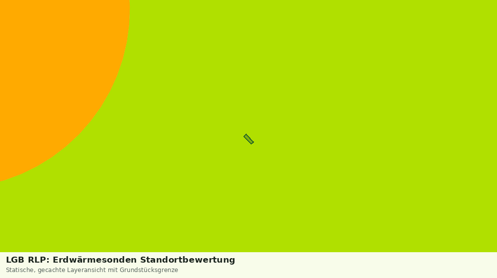 Statische Kartenansicht: LGB RLP: Erdwärmesonden Standortbewertung