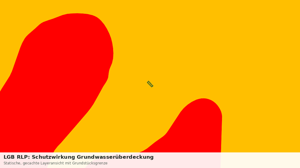 Statische Kartenansicht: LGB RLP: Schutzwirkung Grundwasserüberdeckung