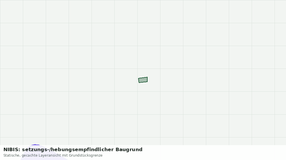 Statische Kartenansicht: NIBIS: setzungs-/hebungsempfindlicher Baugrund