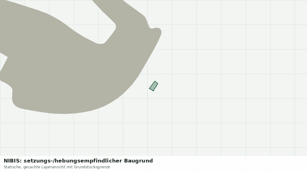 Statische Kartenansicht: NIBIS: setzungs-/hebungsempfindlicher Baugrund
