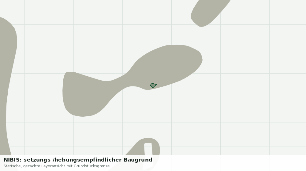 Statische Kartenansicht: NIBIS: setzungs-/hebungsempfindlicher Baugrund