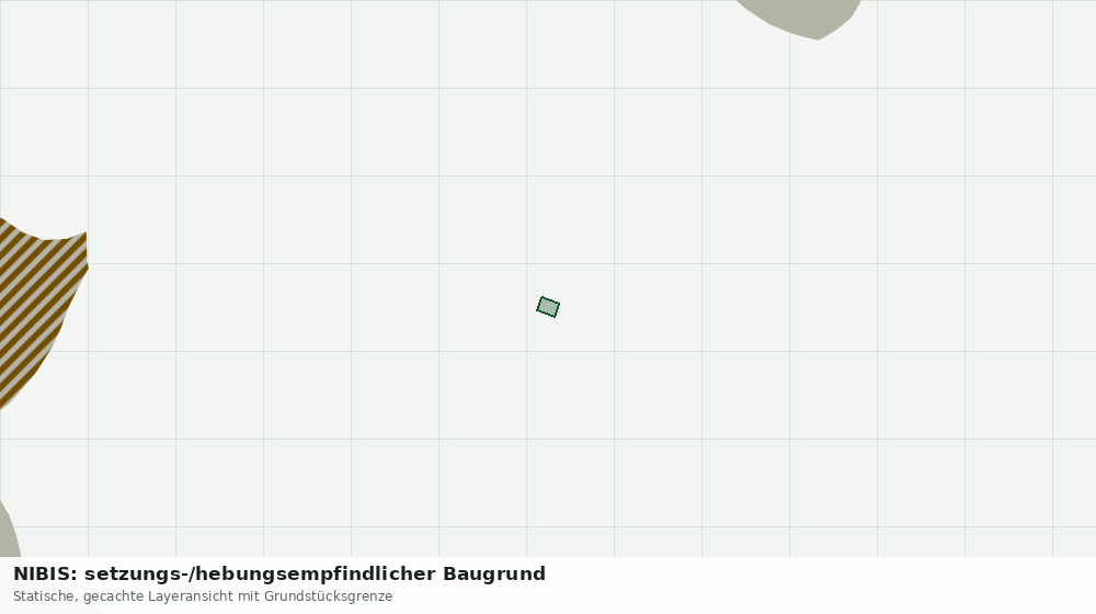 Statische Kartenansicht: NIBIS: setzungs-/hebungsempfindlicher Baugrund