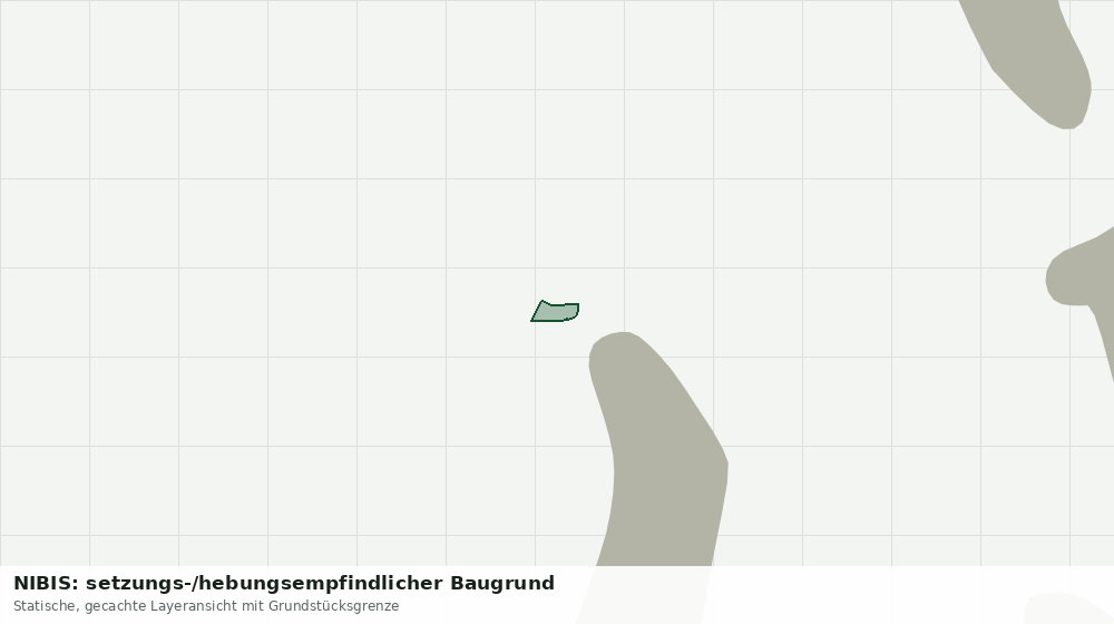Statische Kartenansicht: NIBIS: setzungs-/hebungsempfindlicher Baugrund